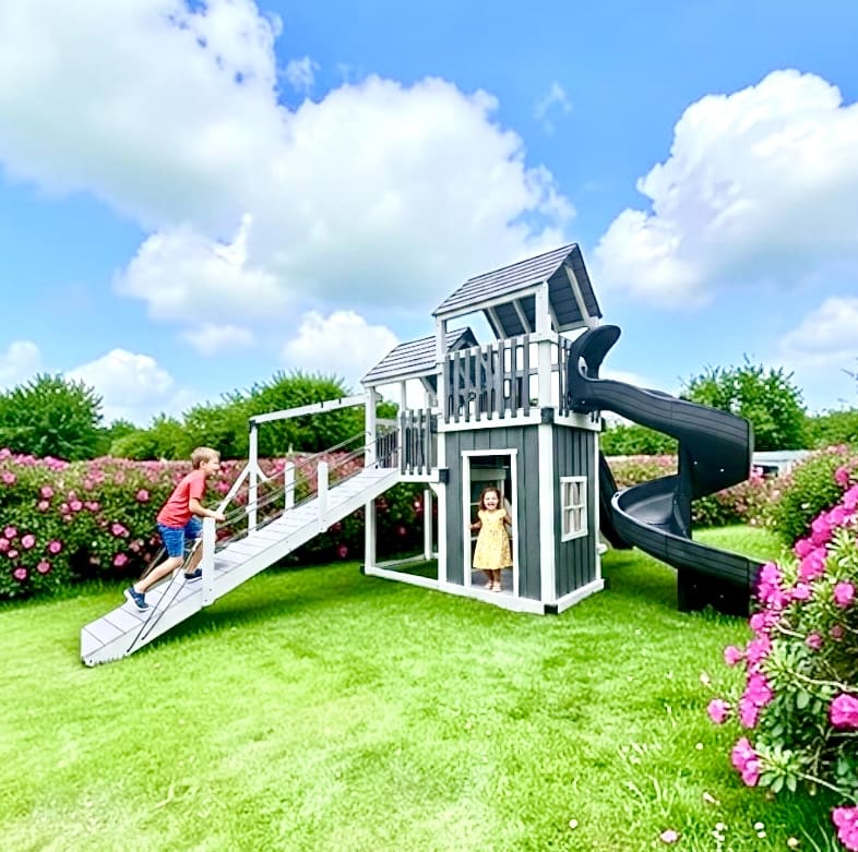 Custom Premium Vinyl Swing Set
